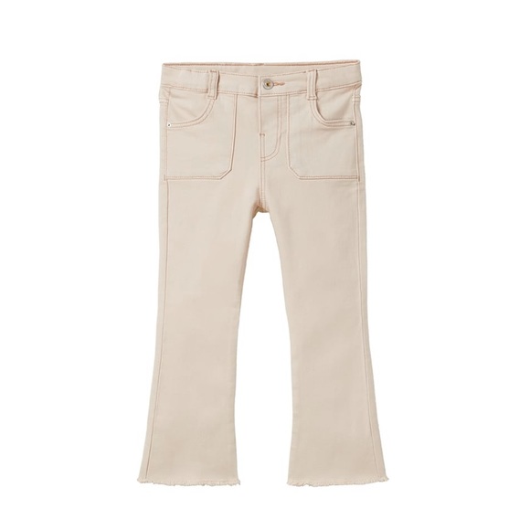 Zara Flared Frayed Jeans - Picture 1 of 3